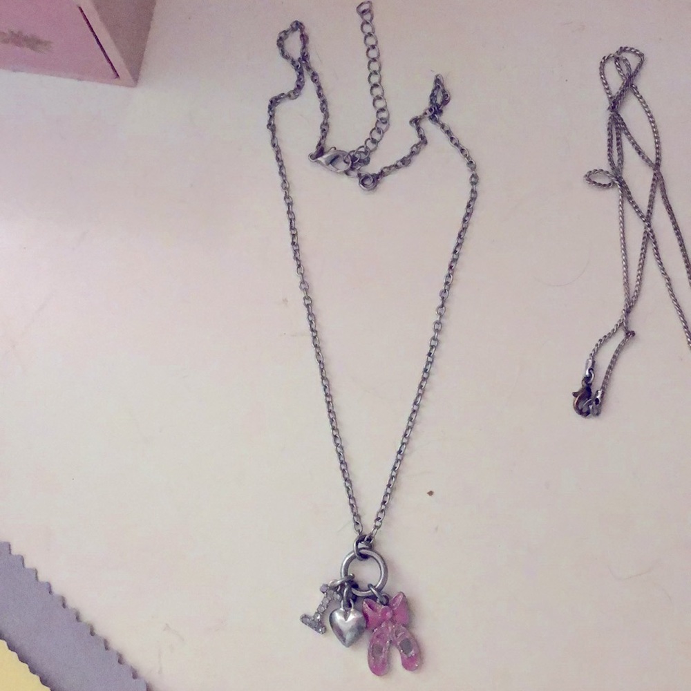 Dance necklace.